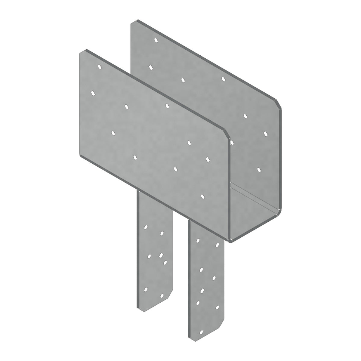 Simpson CCQ44-SDS2.5HDG Column Cap for 4x Beam and 4x Post HDG 7-Ga Steel w/SDS Screws