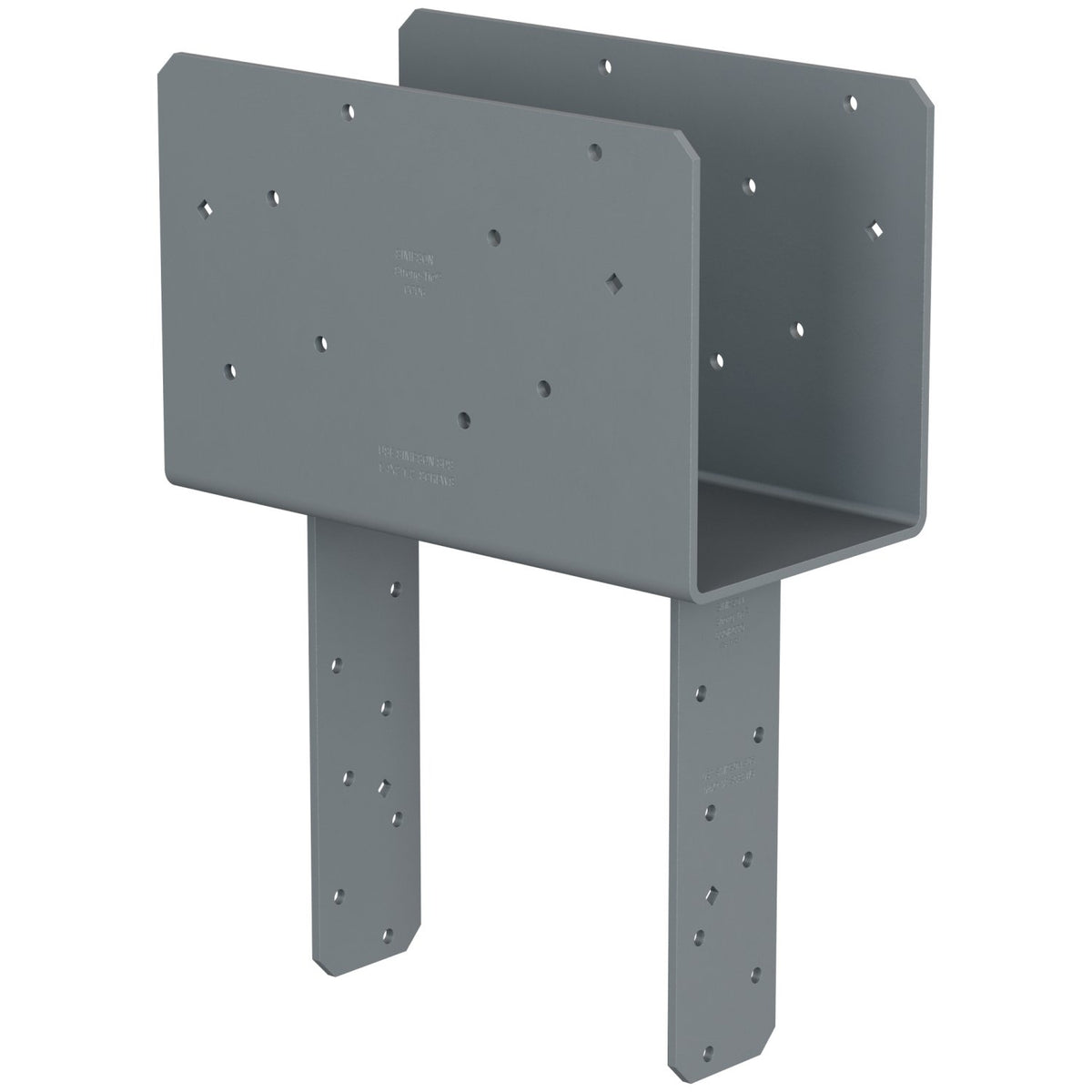 Simpson CCQ68SDS2.5 Column Cap for 6x Beam and 8x Post w/SDS Screws 7-Ga Steel