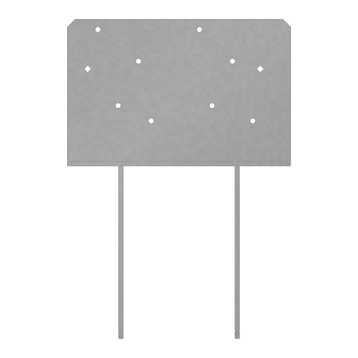Simpson 5-1/8 x 6 Column Cap with SDS Screws CCQ5-6SDS2.5HDG