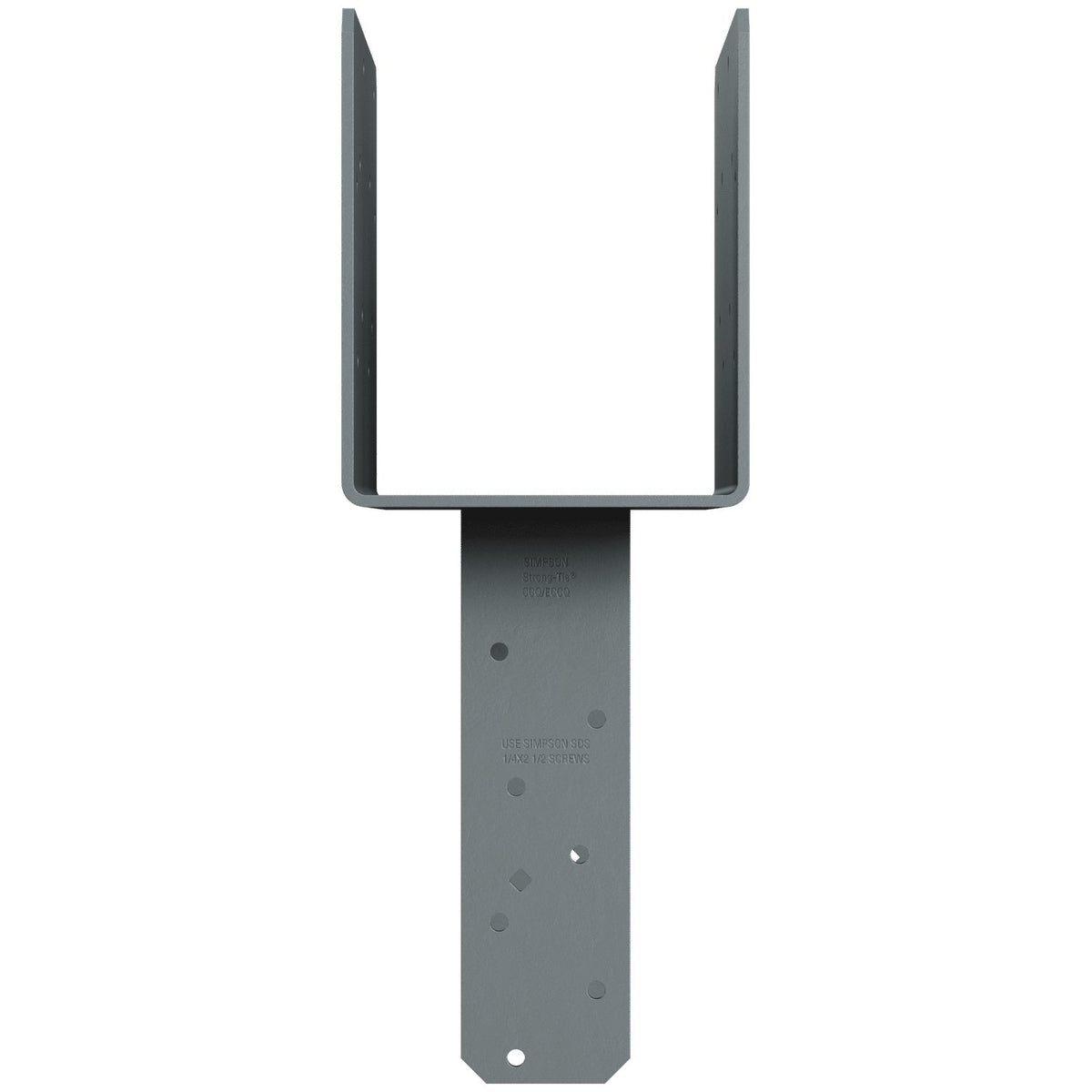 Simpson CCQ7.1-6SDS2.5 Column Cap for 7 in. Beam and 6x Post w/SDS Screws 3-Ga Steel
