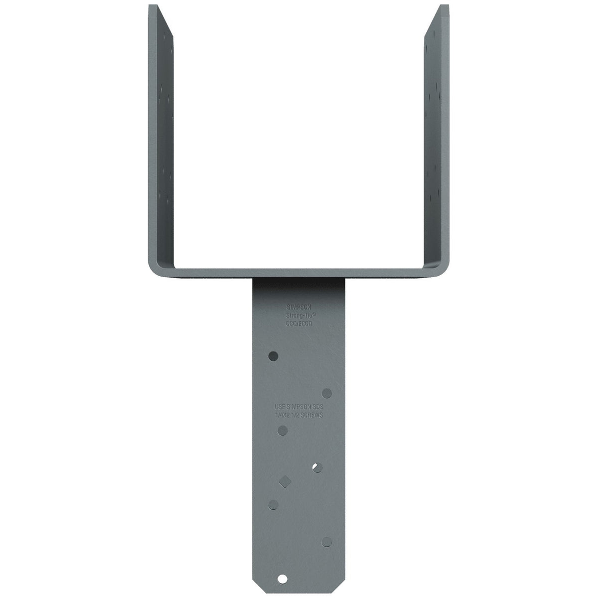 Simpson CCQ88SDS2.5 Column Cap for 8x Beam and 8x Post w/SDS Screws 3-Ga Steel
