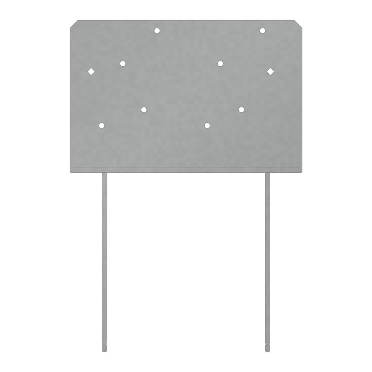 Simpson 8x8 Column Cap with SDS Screws CCQ88SDS2.5HDG HDG