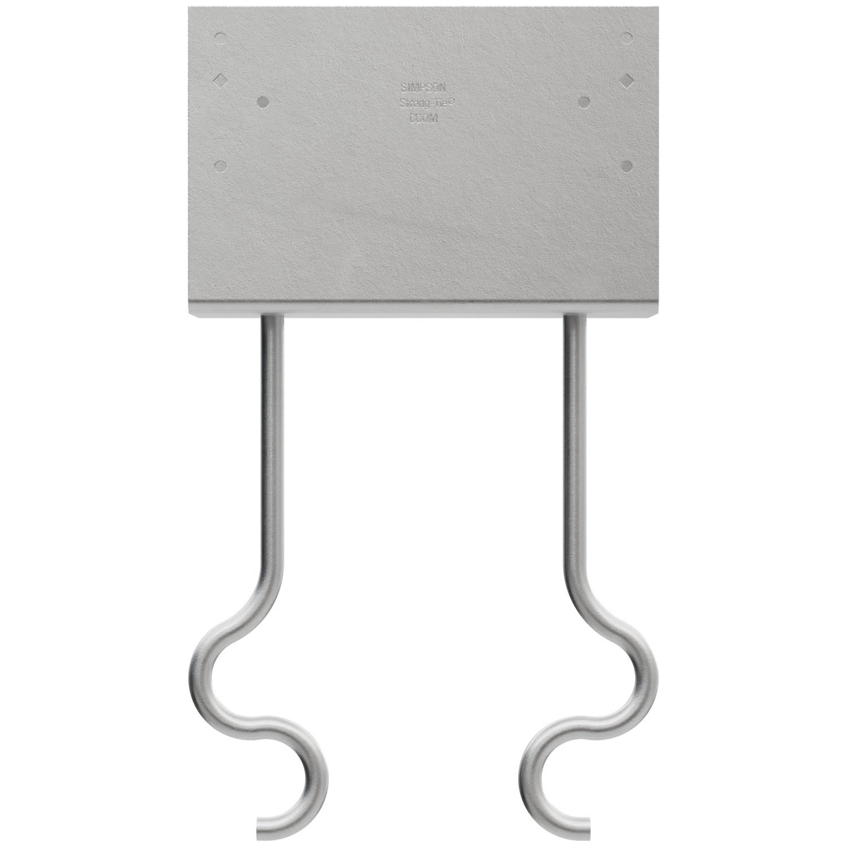 CCQM Column Cap for GFCMU and Concrete Piers Installed
