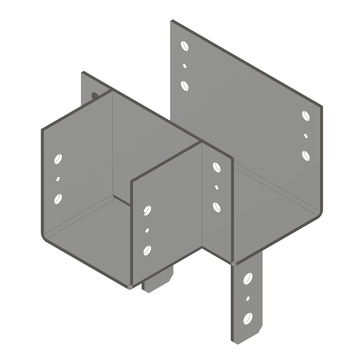 Simpson CCT88X Column Cap 8x Beam 8x Post T Shape Column to Beam Connection