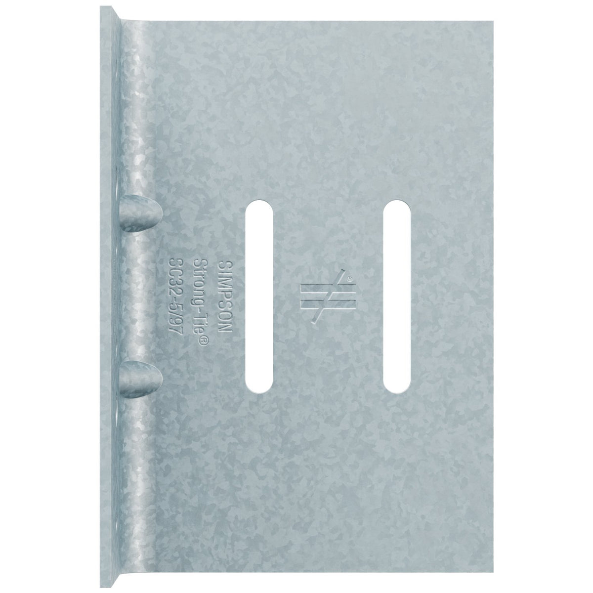 Simpson SC32-5/97-KT25 Bypass Framing Slide Clip 3-1/2 in 12 Ga G90 Galv w/ Shouldered Screws 25 Pk