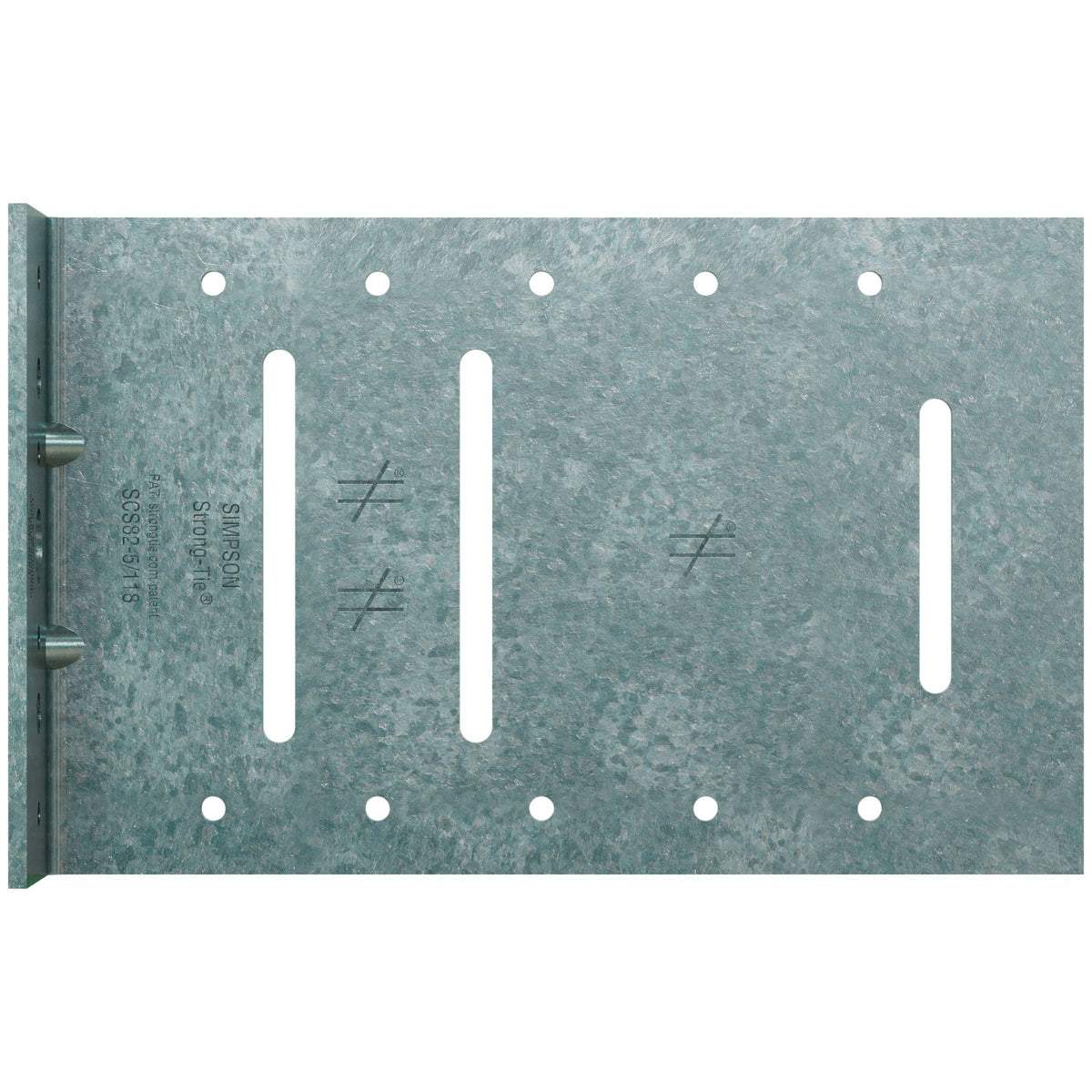 Simpson SCS82-5/118-KT25 2x8 10-Ga Seismic Bypass Framing Slide Clip w/Screws 25-Pack