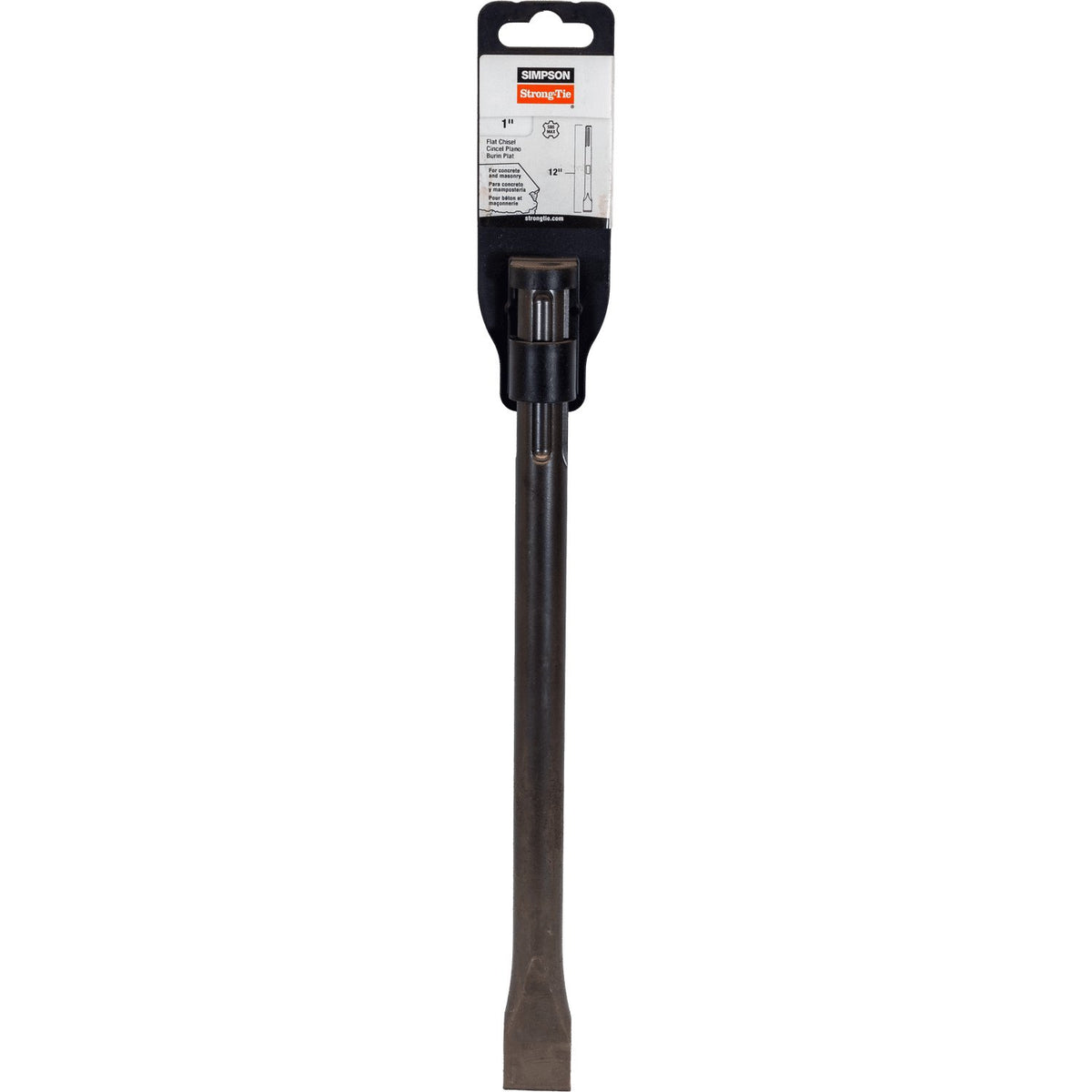 Simpson SDS-Max Flat Chisel 1 x 12 Inch CHMXF10012