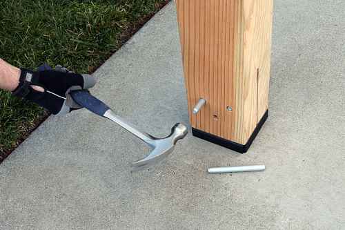 Simpson 6 x 6 Concealed Post Base ZMAX Galvanized CPT66Z