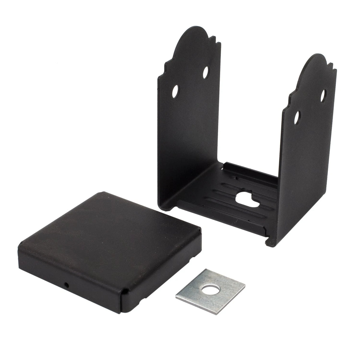 Simpson APB66 Ornamental 6x6 Post Base, Black Powder Coated