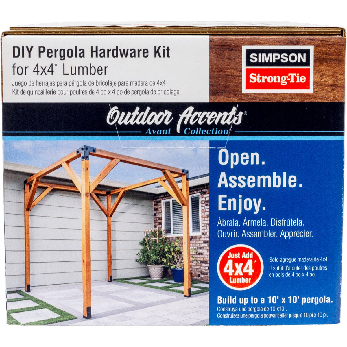 DIY Pergola Hardware Kit