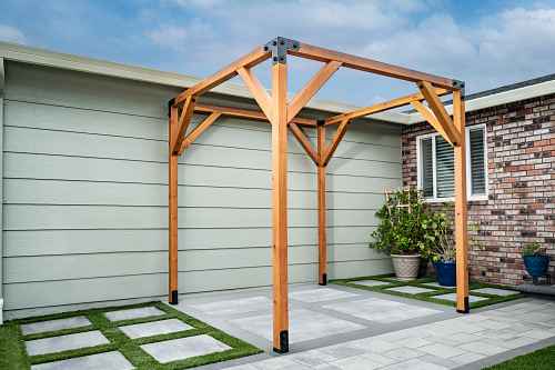 Simpson Outdoor Accents DIY Pergola Hardware Kit Avant 4x4 APVPK44-D1
