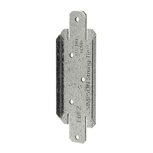 Simpson FBFZ ZMAX Galvanized Flat Rail Fence Bracket for 2x4