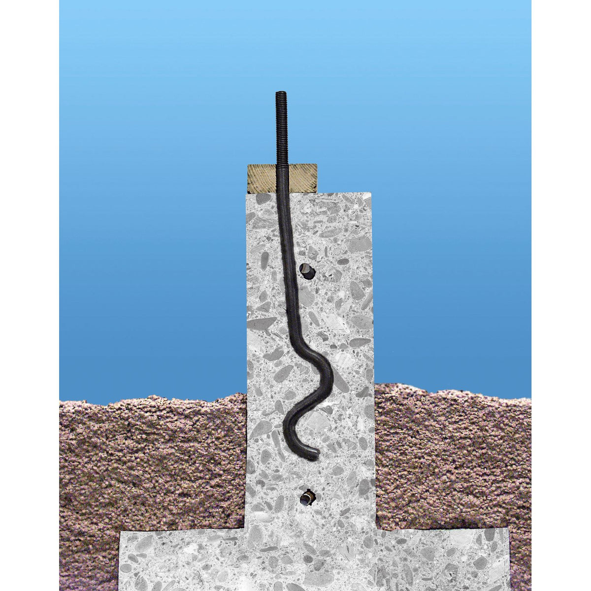 SSTB Anchor Bolt installed