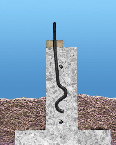 SSTB Anchor Bolt installed