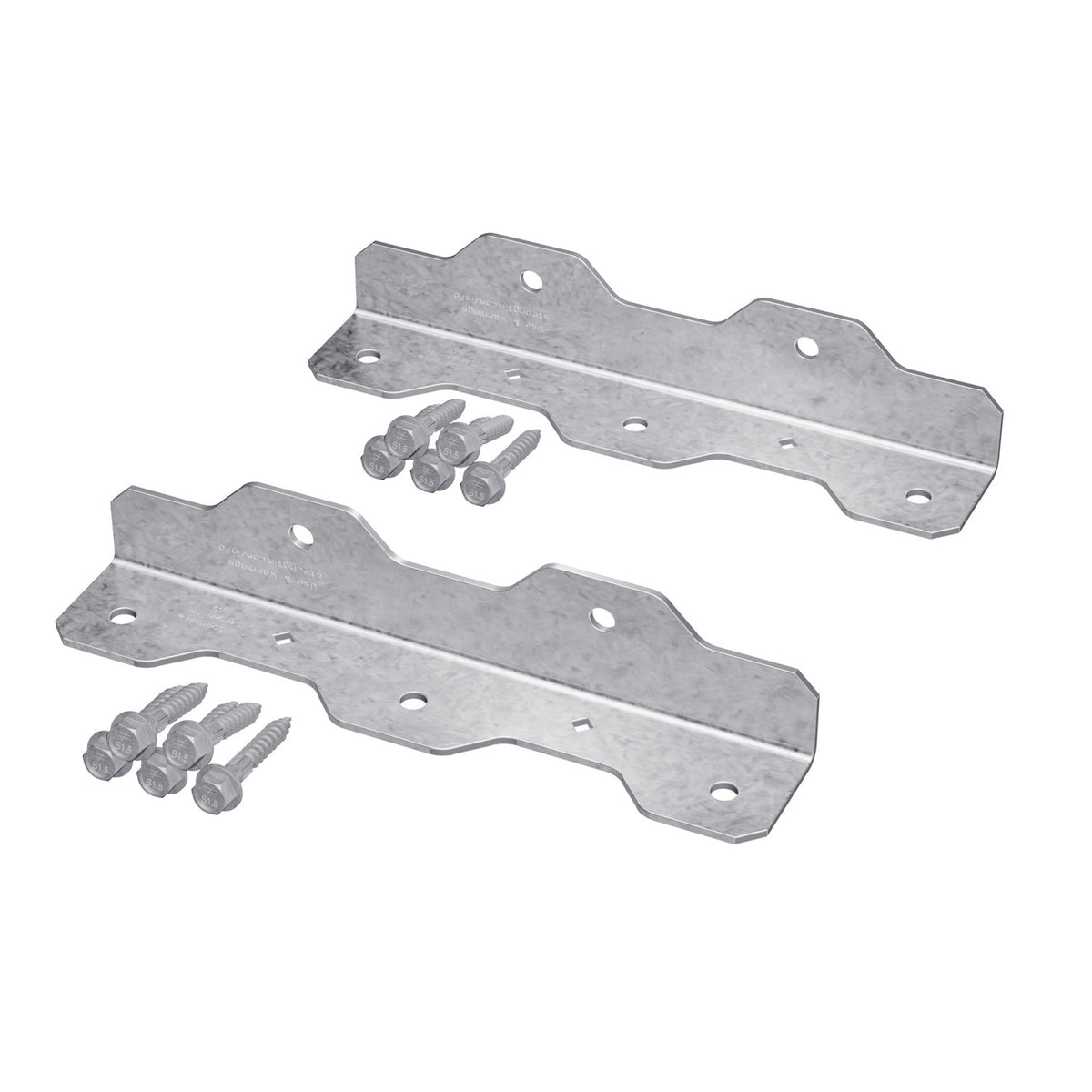Simpson TA9ZKT 8-1/4" ZMAX Staircase Angle 2 per Kit w/Screws