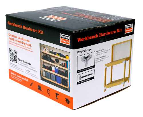 Simpson WBSK Workbench and Shelving Hardware Kit