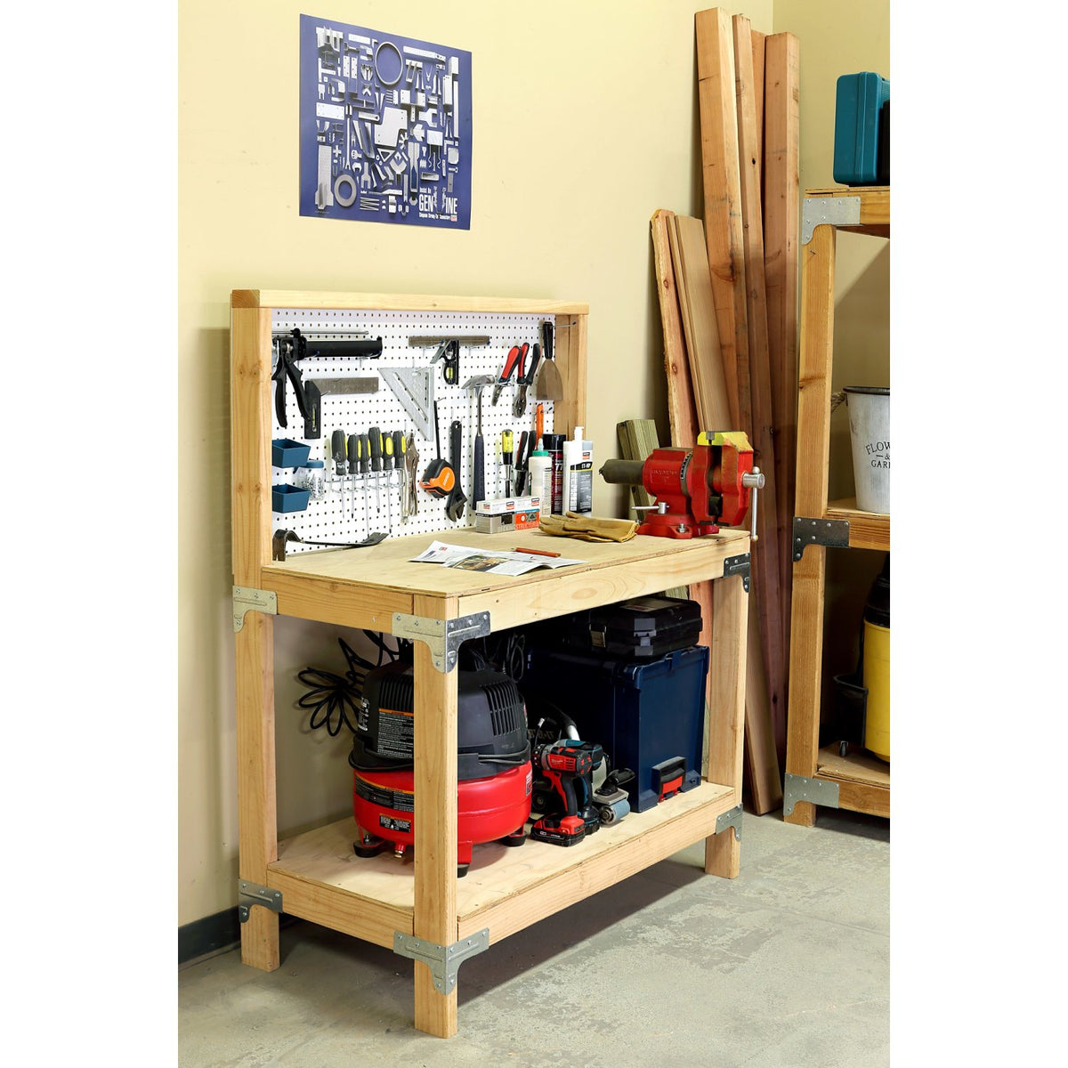 Simpson WBSK Workbench and Shelving Hardware Kit