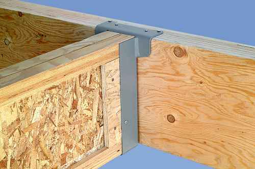 WP Welded Purlin Hanger installed