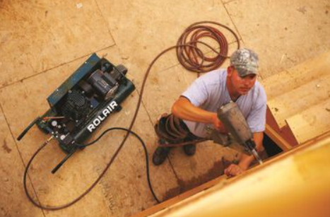 Rolair 2 HP Electric Air Compressor