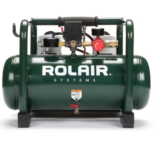 Rolair 2 HP Oil Less Air Compressor