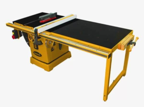 Powermatic PM2000T 10" Table Saw w/ArmorGlide 50" Rip Workbench Table 1Ph 230V