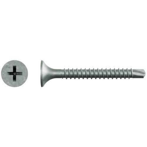 Collated DWFSD Drywall-to-CFS Screw, Quik Guard Coating, Bugle Head