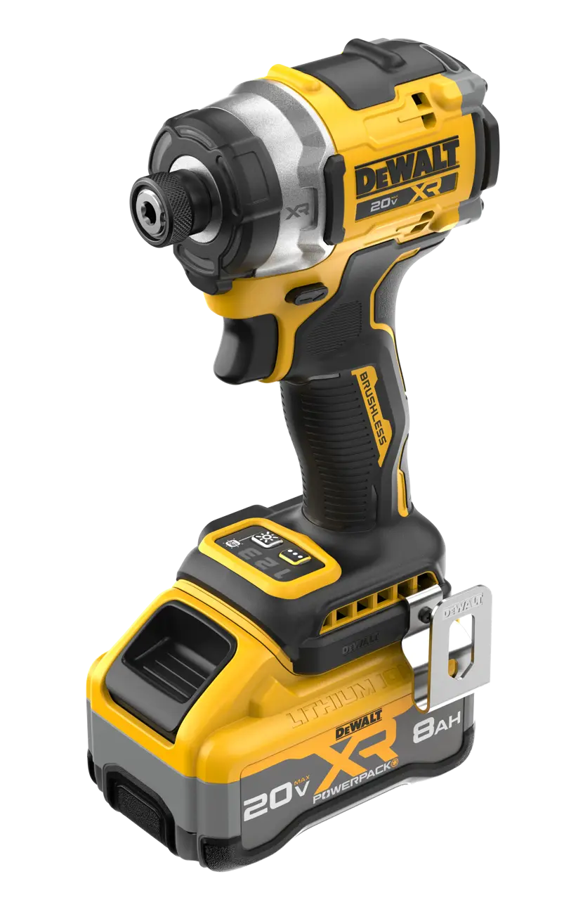 DeWALT 20V MAX Cordless 1/4 in. Impact Driver Kit with 8 Ah Battery and Charger