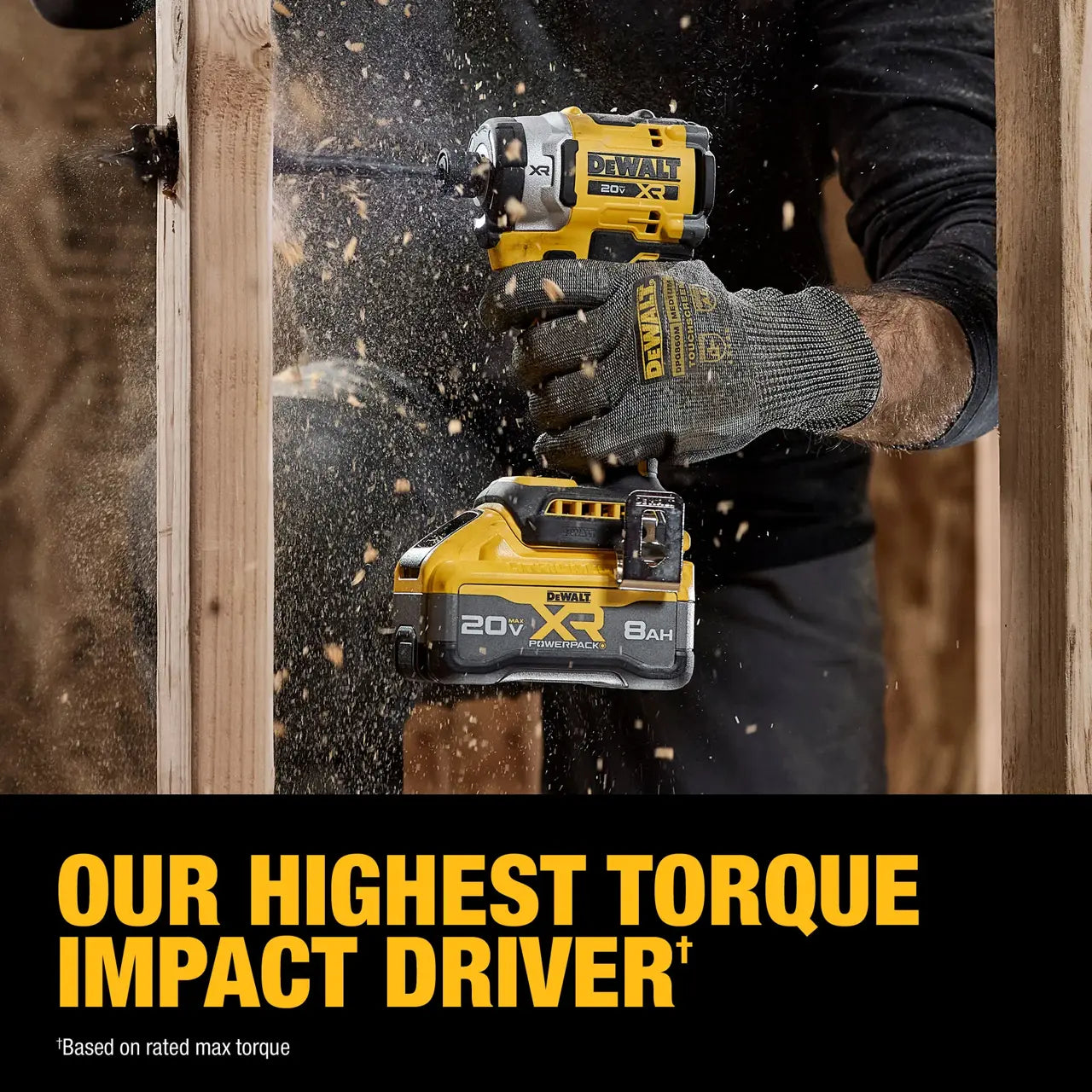 DeWALT 20V MAX Cordless 1/4 in. Impact Driver Kit with 8 Ah Battery and Charger