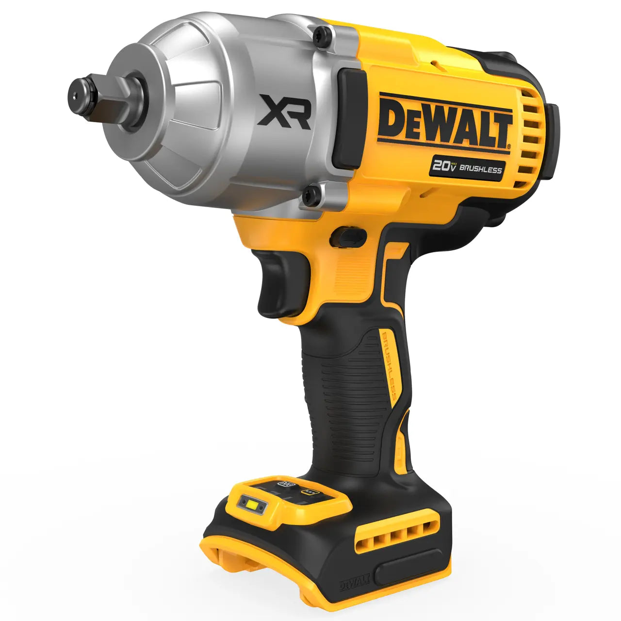 DeWalt cordless impact driver on a white background