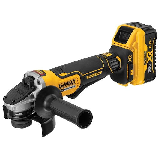 DeWALT 4.5" 20V MAX XR Paddle Switch Small Angle Grinder Kit DCG413R2