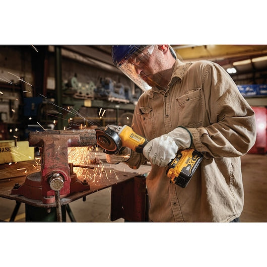 DeWALT 4.5" 20V MAX XR Paddle Switch Small Angle Grinder Kit DCG413R2