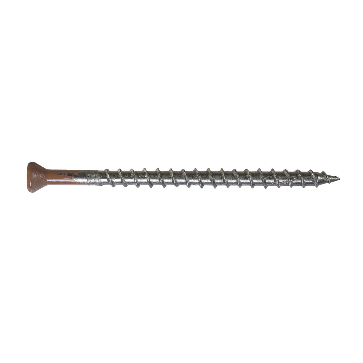 Simpson #7 x 2-1/2 in. Collated Trim-Head Screw Sharp Point Type 305 SS #2 Sq Drive Tan 04 1000-Pk