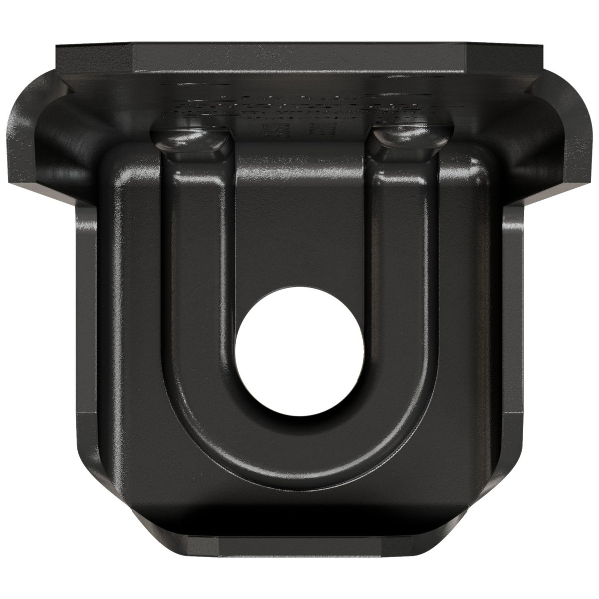 Simpson DTT1PC Outdoor Accents DTT1PC ZMAX, Black Powder-Coated Deck Tension Tie for 2x