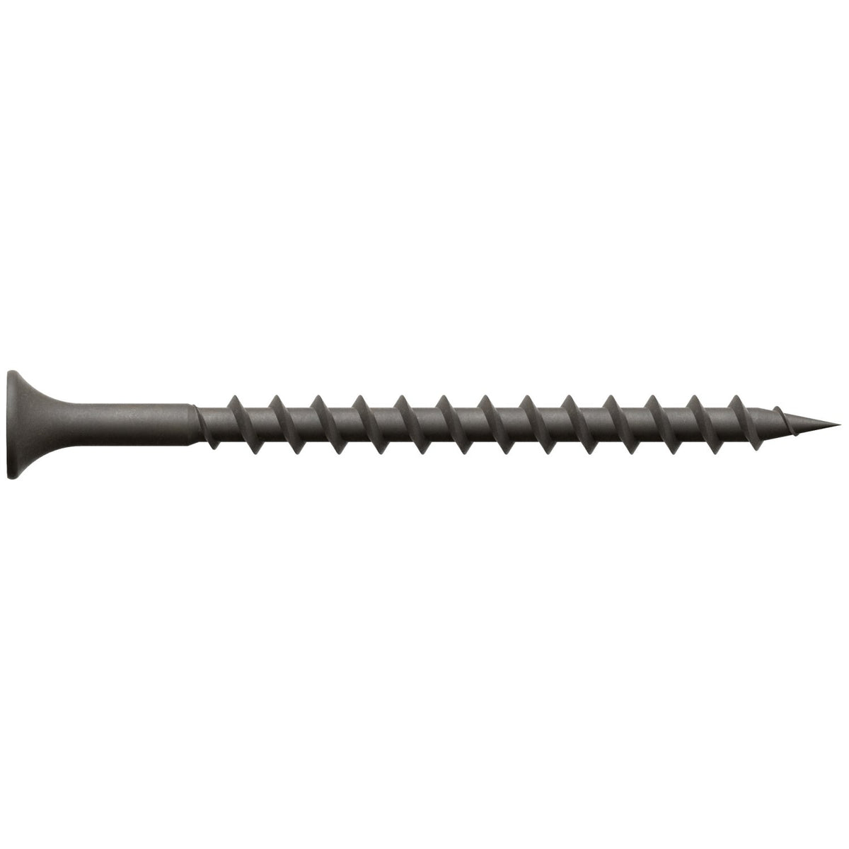 Simpson #8 x 2-1/2 in Collated Drywall Screw Gray Phosphate Coating Bugle Head 1500 Pk DWC212PS