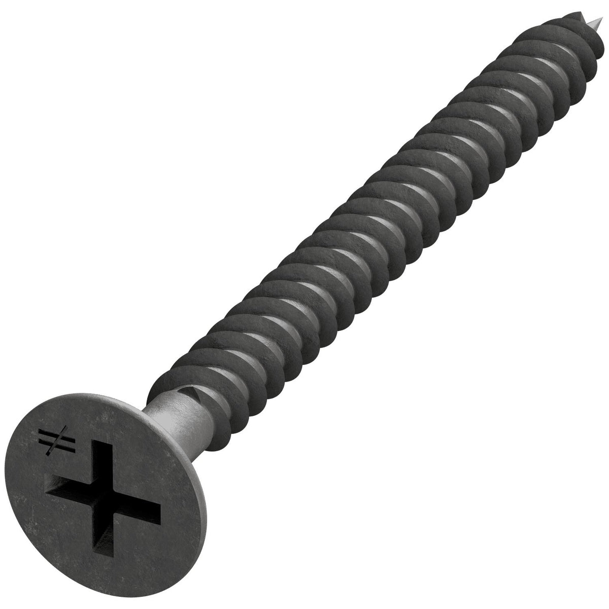 Simpson #6 x 1-5/8 in. Collated Drywall-to-CFS Screw Gray Phosphate Bugle Head Fine Thread 2500-Pk
