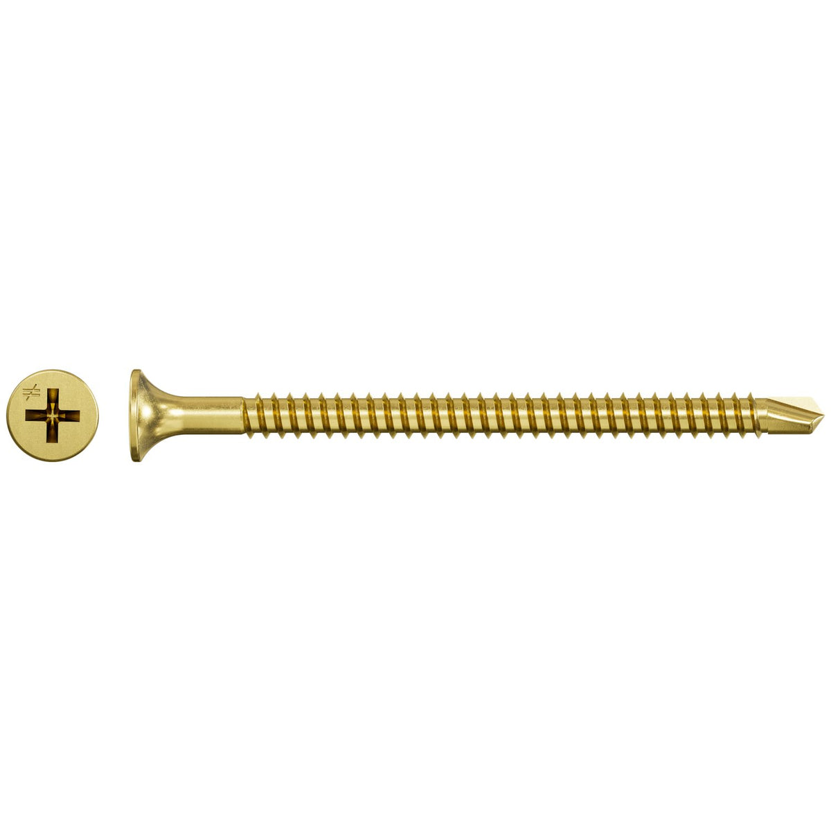 Simpson DWFSD238PS #8 x 2-3/8 in. Collated Drywall-to-CFS Screw Zinc Bugle Head #2 Phillips 1500-Pk