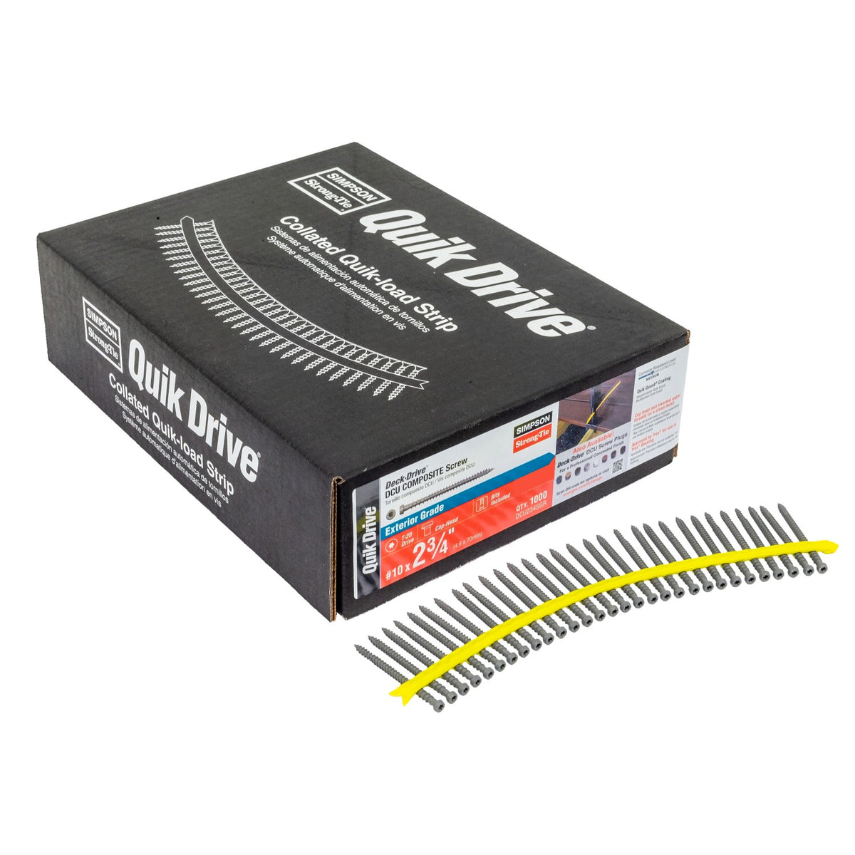 Deck-Drive DCU COMPOSITE Screw collated