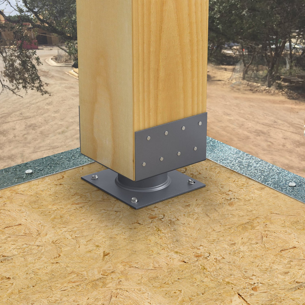 Simpson 6 x 6 Elevated Column Base ECB66