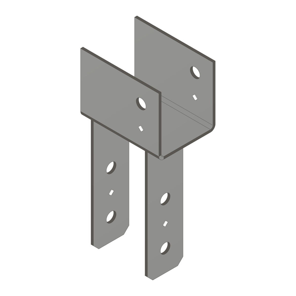 Simpson ECC44TC 4x Beam 4x Post H1 6.5 End Column Cap
