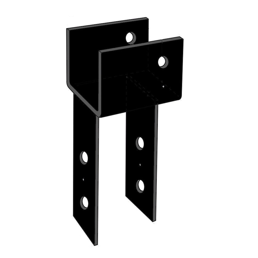 Simpson ECC46PC End Column Cap 4X Beam, 6X Post Black