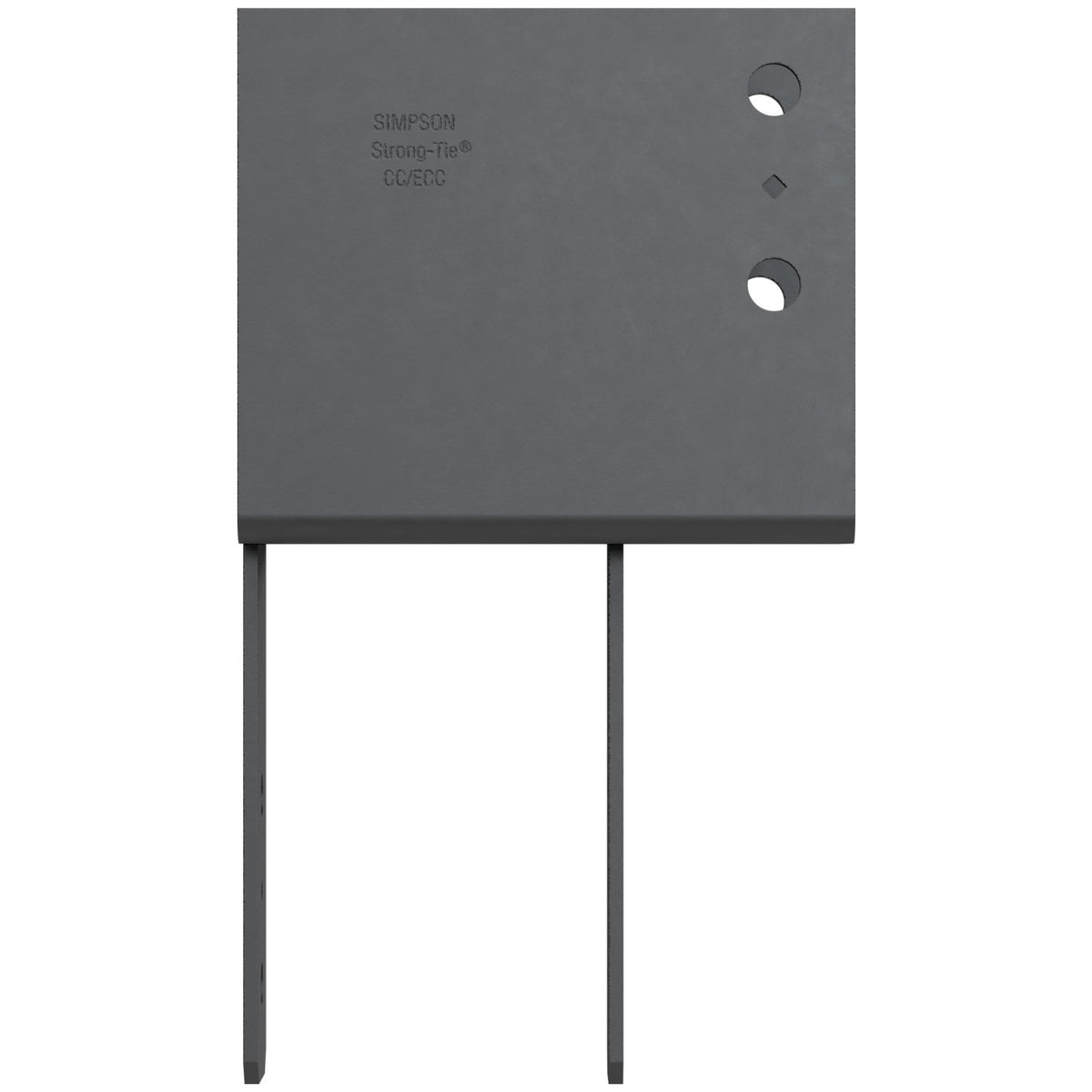Simpson 4X Beam, 6X Post, HDG End Column Cap ECC46HDG
