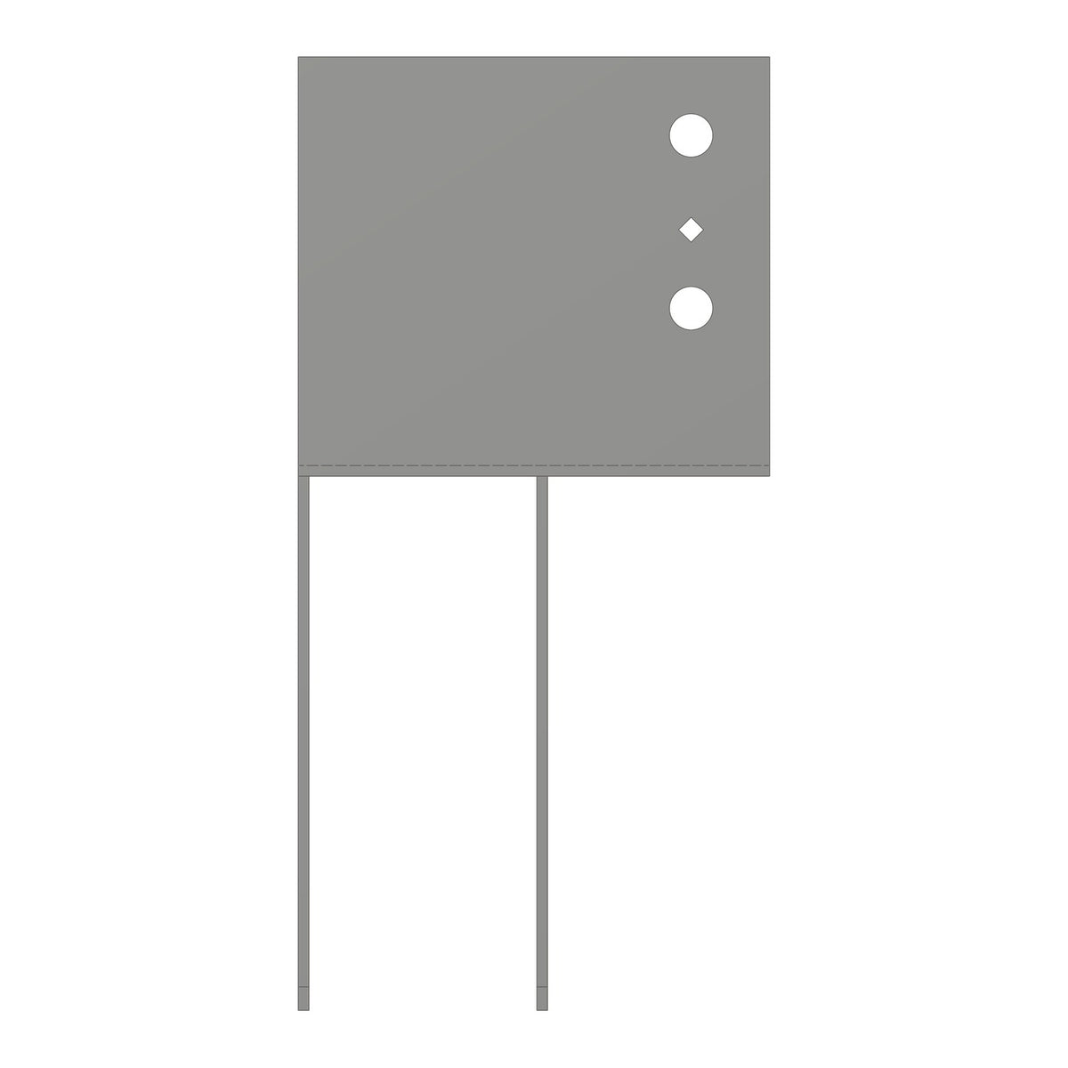 Simpson ECC64HDG HDG End Column Cap for 6x Beam and 4x Post