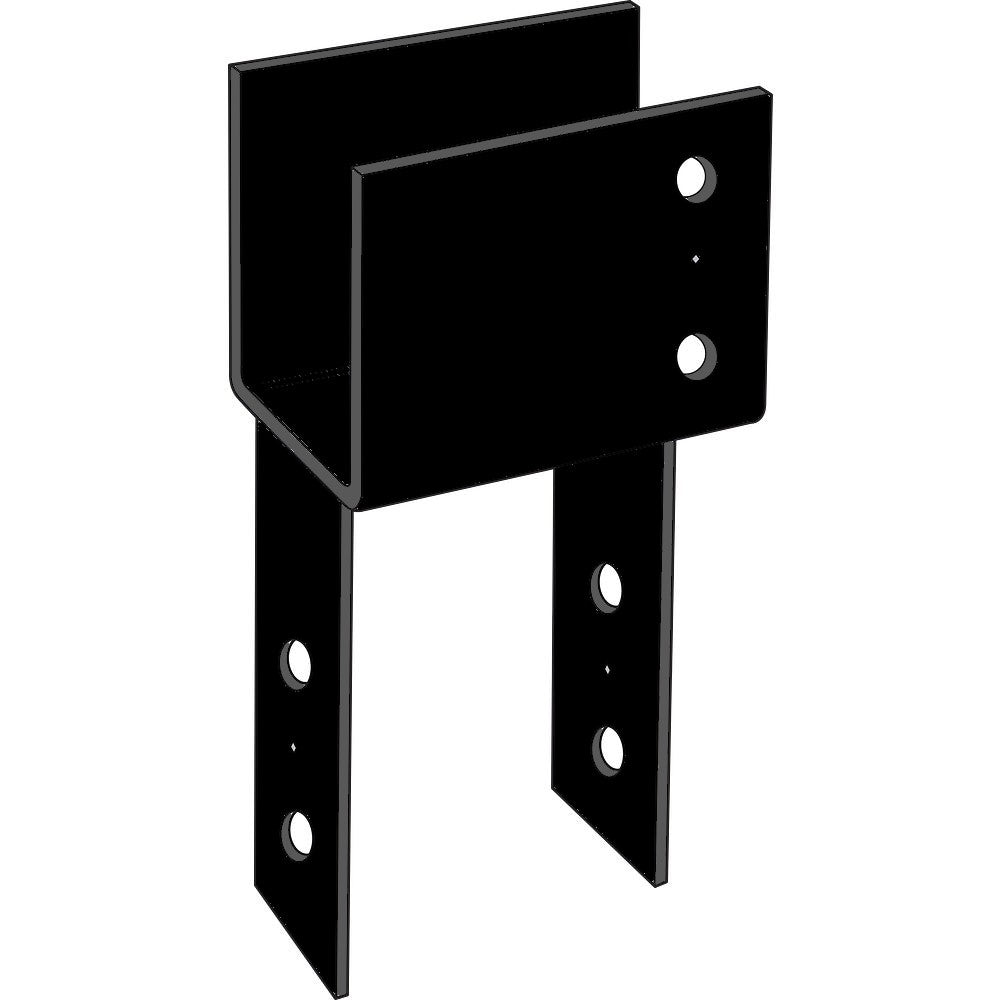 Simpson ECC66PC End Column Cap 6X Beam, 6X Post Black