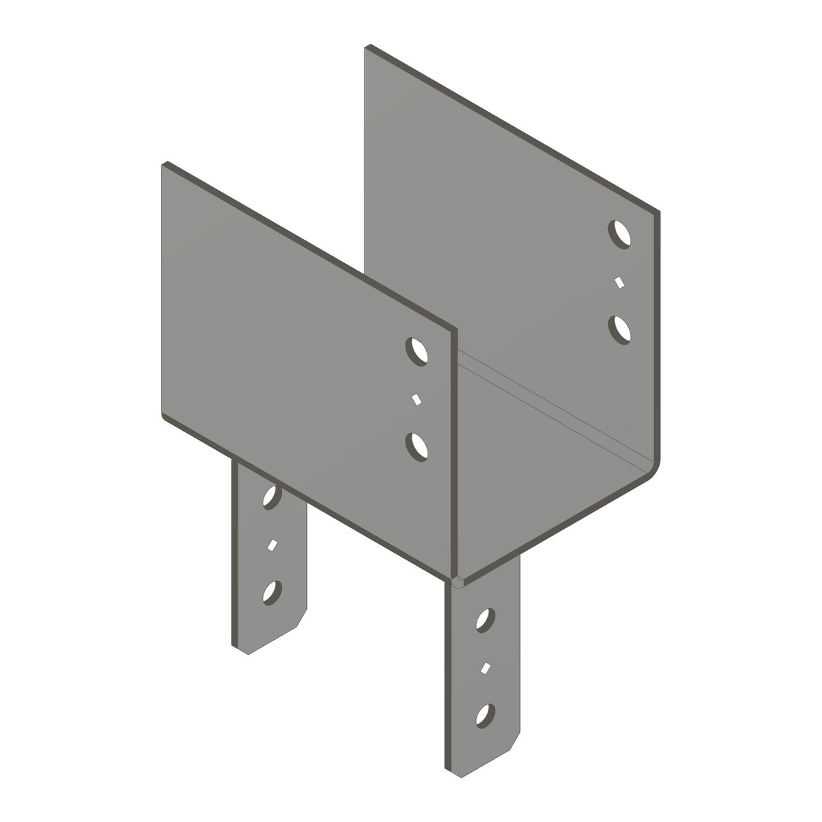Simpson ECC7 1/8-8 End Column Cap 7 Inch Beam 8X Post