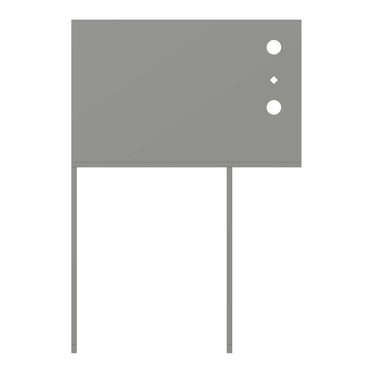 Simpson ECC77 End Column Cap 6-3/4 in Beam 6-3/4 in Post