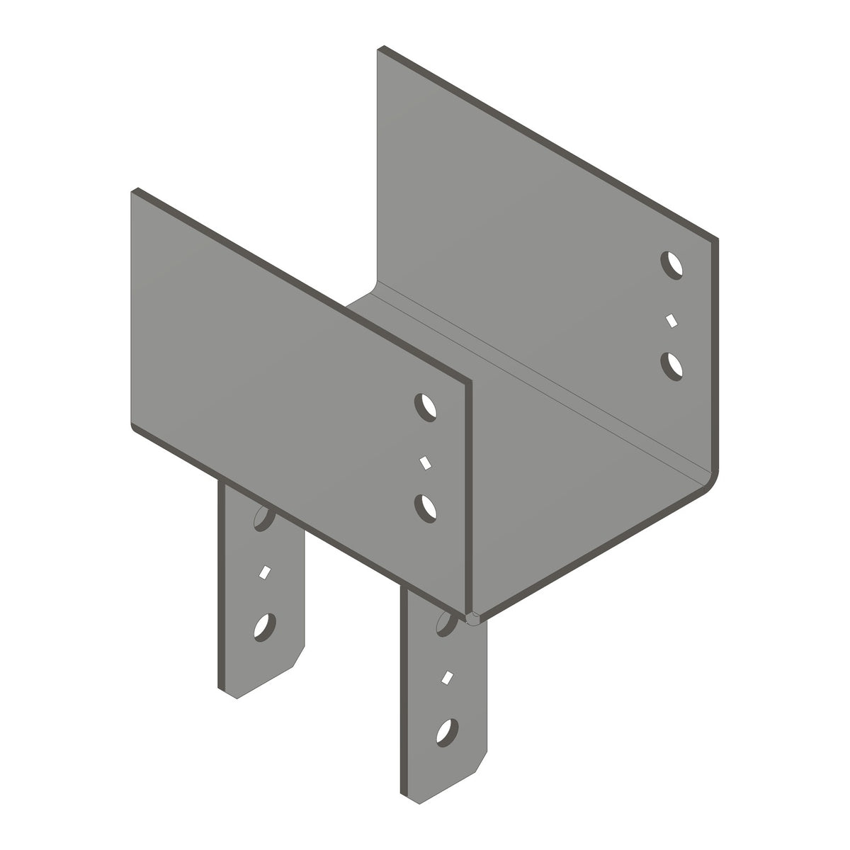Simpson ECC86 End Column Cap 8x Beam 6x Post