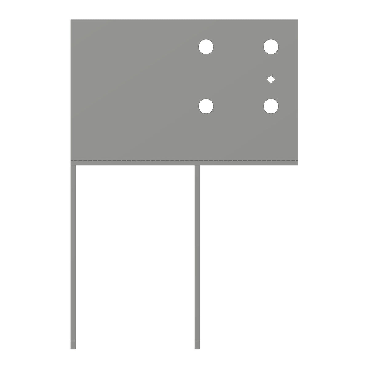 Simpson ECC94 End Column Cap 8-3/4 in Beam 4X Post