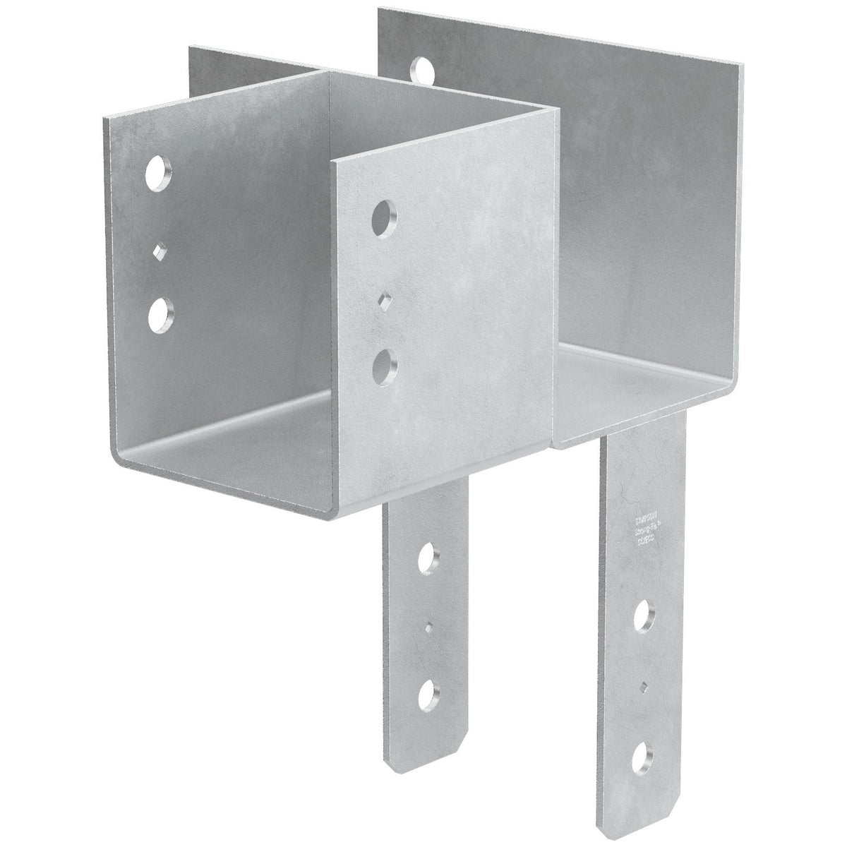 Simpson  L-Shape End Column Cap 6x6x6 Skewed Right HDG 
