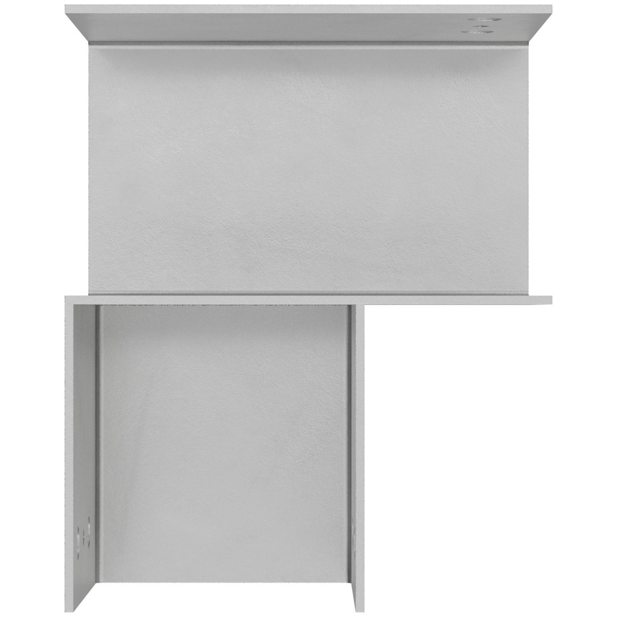 Simpson ECCLL666 L-Shape End Column Cap 6x Main Beam 6x Post 6x Side Beam Skewed Left 7-Ga Steel