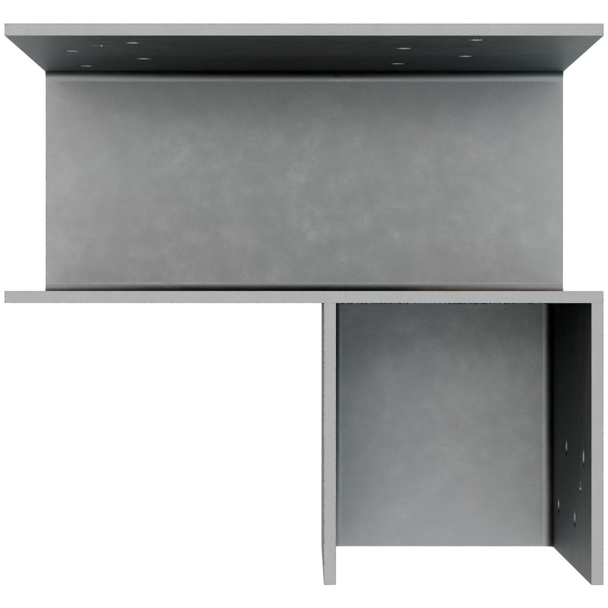 Simpson 4x4 H1 H2 6.5 Tall Corner L-Shape End Column Cap Right ECCLR444TC